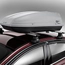 Vehicle with Rooftop Carrier Representing Exterior Accessories Category